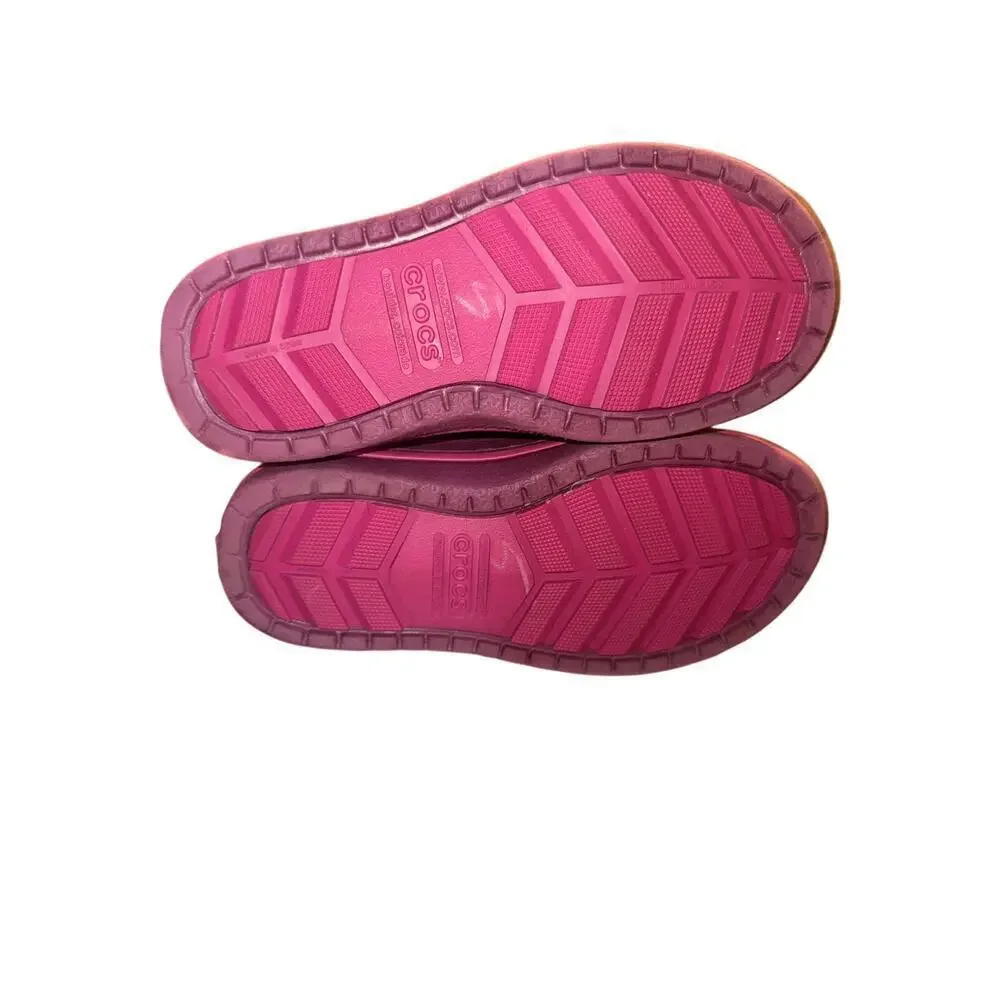 CROCS slip on boots - size 12